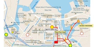 Minato mirai 21 નકશો